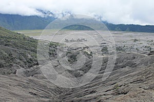 Volcano Mount Bromo Eruption, East Java Indonesia