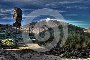 Volcano mountain el Teide