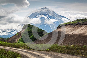 Volcano Opala, Kamchatka