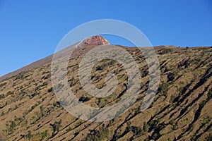 Volcano Rinjani, summit path