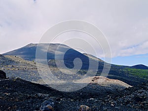 Volcano San Antonio in Fuencaliente on La Palma