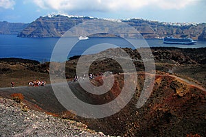 Volcano Santorini