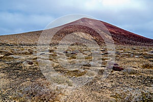 Volcano in Timanfaya, Lanzarote photo