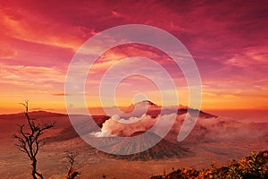 Volcanoes of Bromo National Park, Java