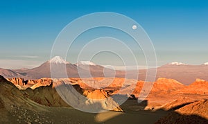 Volcanoes Licancabur and Juriques, Atacama