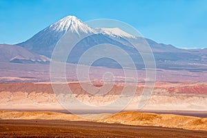 Volcanoes Licancabur and Juriques, Chile