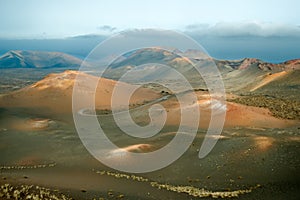 Volcanoes in Timanfaya National photo