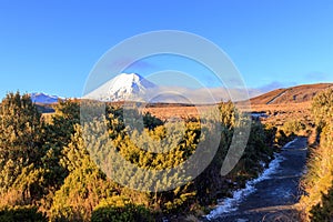 Volcanoes at Tongariro National Park, New Zealand