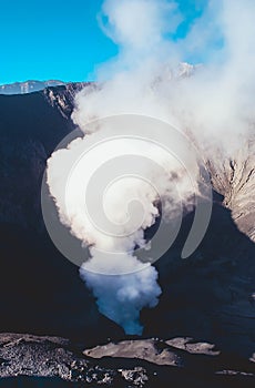 Volcanos Mount Semeru and Bromo in East Java, Indonesia, Southeast Asia