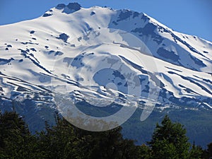 VolcÃÂ¡n Mocho-Choshuenco, regiÃÂ³n de los rÃÂ­os, Chile photo