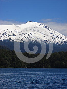 VolcÃÂ¡n Mocho-Choshuenco, regiÃÂ³n de los rÃÂ­os, Chile photo