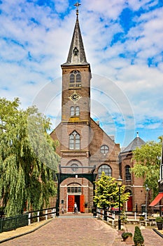 Volendam waterland great volendam church Netherlands