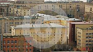 Volgograd Cityscape with roofs of houses