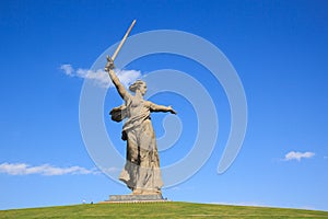 Volgograd monument Motherland calls, Russia photo