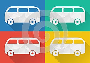 Volk Pixel creative icon symbol. Sweet flat modern with a pixel