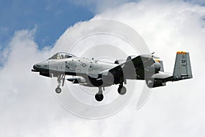 US Air Force A-10 Thunderbolt II fighter jet