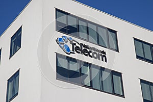 Volker Wessel telecom company office logo.