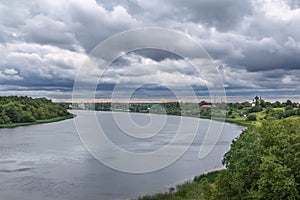 Volkhov river, Russia