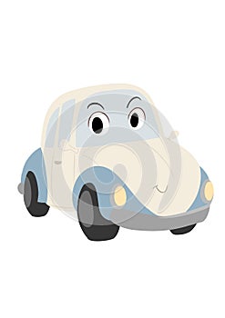 Volkswagen beetle cartoon