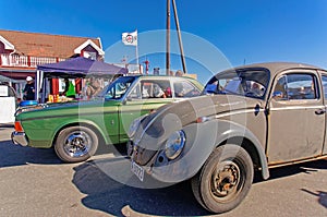 Volkswagen Beetle in gray