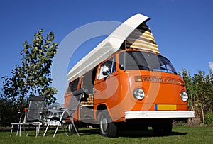 Volkswagen camper van photo