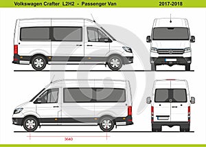 Volkswagen Crafter Passenger Van L2H2 2017-2018