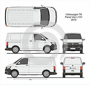 Volkswagen T6 Cargo Panel Van L1H1 2015-present