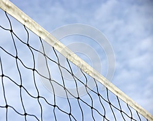 Volleball net background