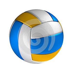 Volleyball ball isolated on the white background