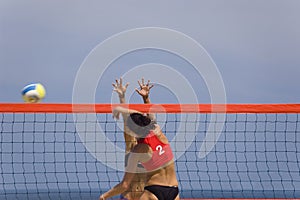 Volleyball in Beach