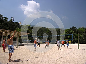 Volleyball in the Caribbean