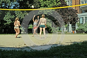 Volleyball in the city