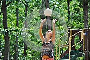 Volleyball girl