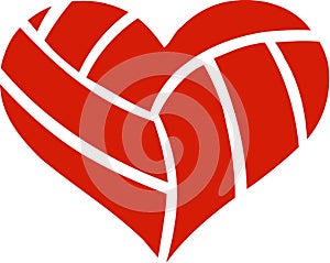 Volleyball Heart