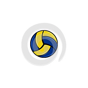 Volleyball isolated vector graphics
