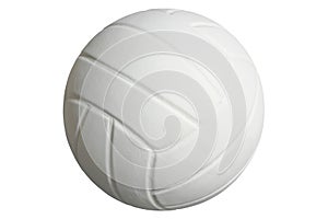 Volleyball isolated on a white background with clipping path