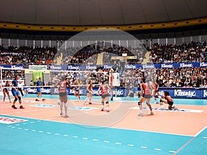 Volleyball match