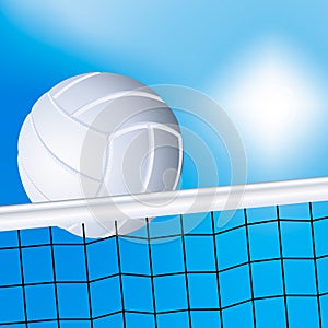 Volleyball and the net