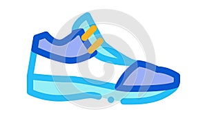 Volleyball Shoes Sneakers Icon Animation