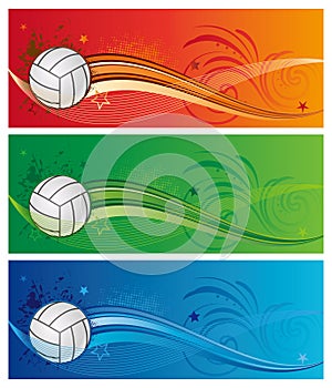 volleyball sport background