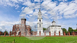 Volokolamsk kremlin located on place of ancient hillfort