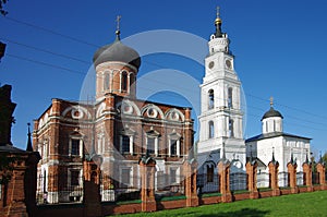 Volokolamsk, Moscow region, Russia - September, 2020:   Volokolamsk Kremlin. The architectural ensemble in Volokolamsk