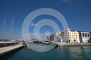Volos city ,  Greece, the commercial port