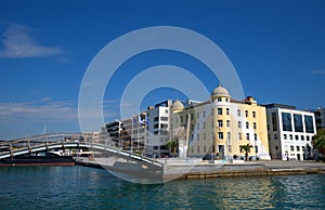 Volos city ,  Greece, the commercial port