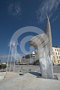 Volos city ,  Greece, the commercial port