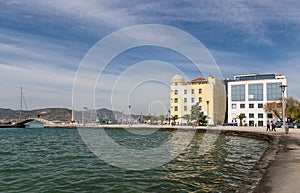 Volos city waterfront, Thessaly, Greece