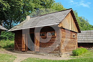 Volovat Oil Press Exterior - Suceava Village Museum