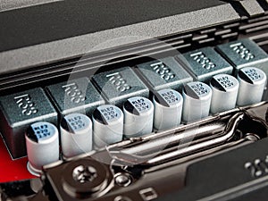 A voltage regulator module, VRM, processor power module, PPM,  is a buck converter that provides microprocessor and chipset the ap