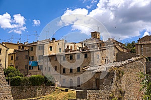 Volterra beautiful medieval town in Tuscany