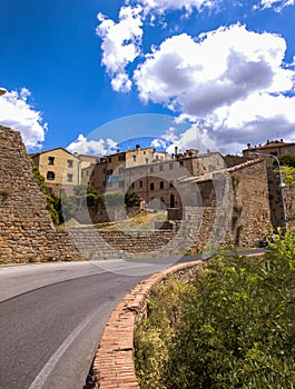 Volterra beautiful medieval town in Tuscany